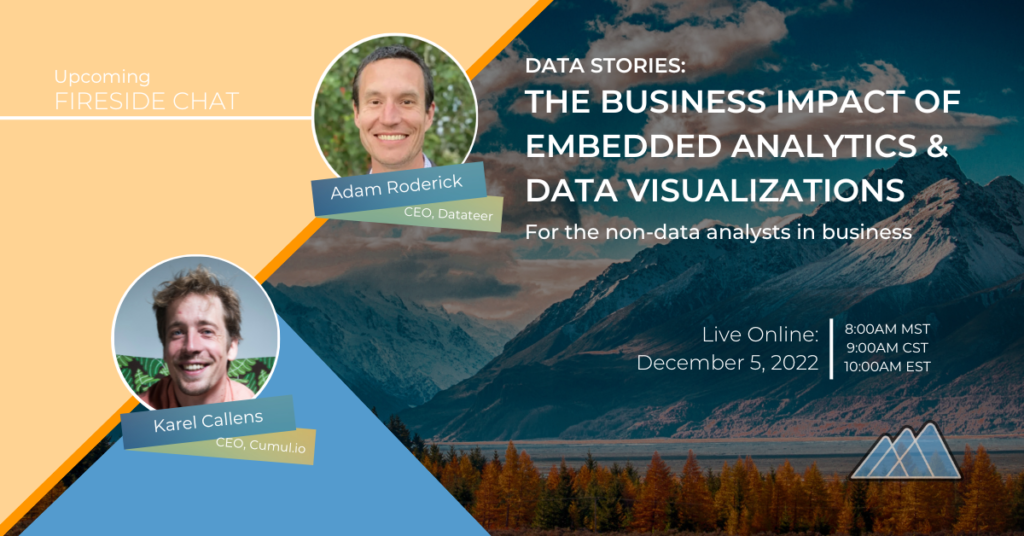 Datateer fireside chat webinar graphic